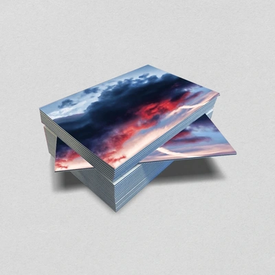  Custom Triple Business Card