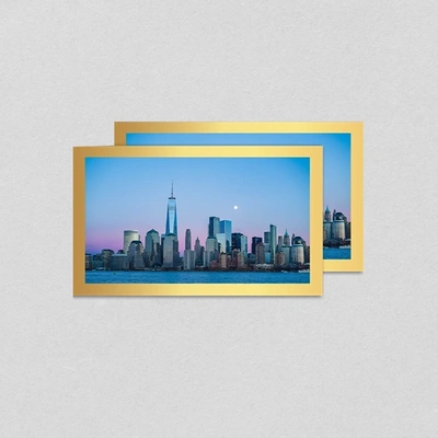  Mettalic Foil Business Card