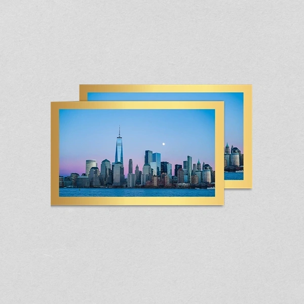  Mettalic Foil Business Card