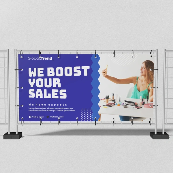  Fence Banner